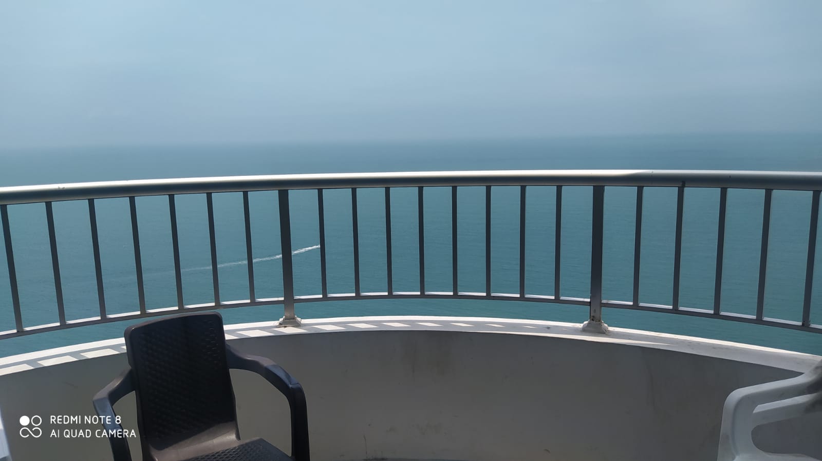 Baranda del Balcon del apartamento Vacacional 3502 Edificio Palmetto Beach