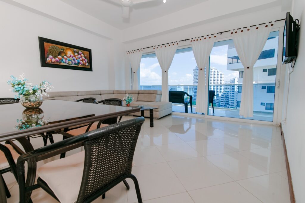 Apartamento 1204 Dos Alcobas Edificio Poseidon del Caribe Cartagena