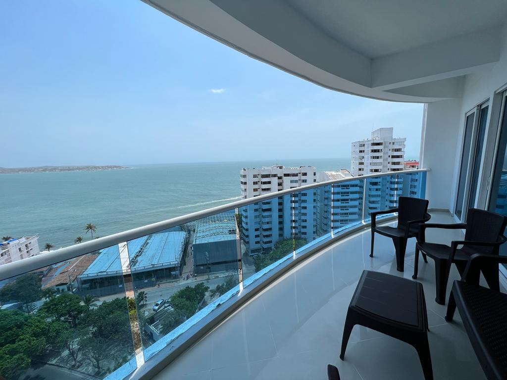 Apartamento 1306 Dos Alcobas Edificio Poseidon del Caribe Cartagena