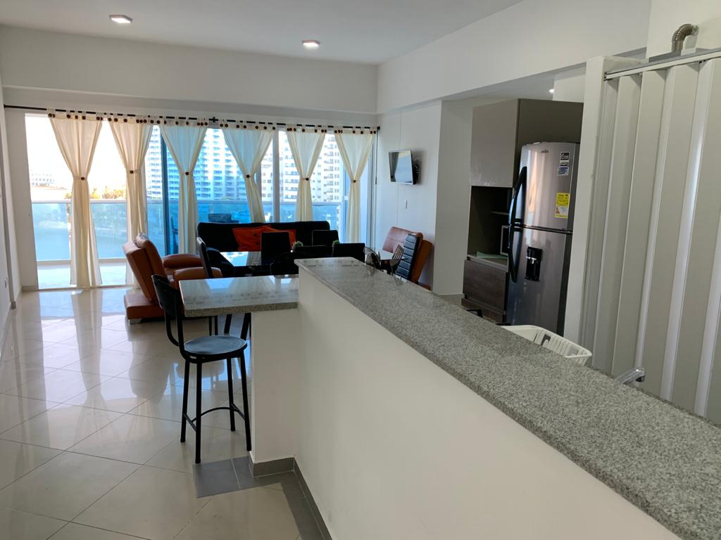 Apartamento 803 Tres Alcobas Edificio Poseidon del Caribe Cartagena