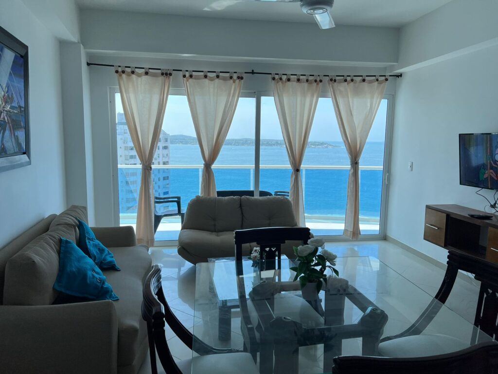 Apartamento 1306 Dos Alcobas Edificio Poseidon del Caribe Cartagena