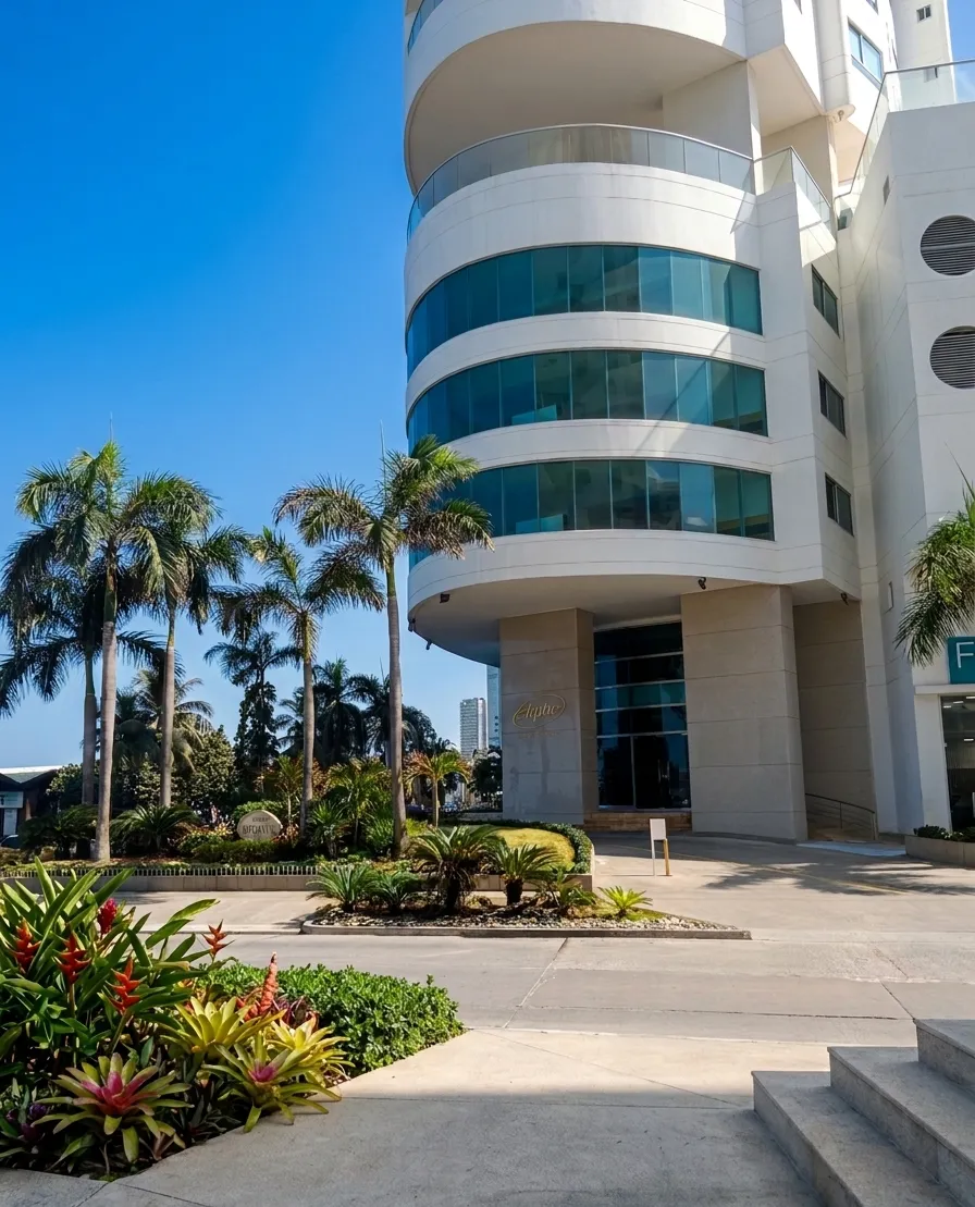 Fachada edificio Palmeto eliptic