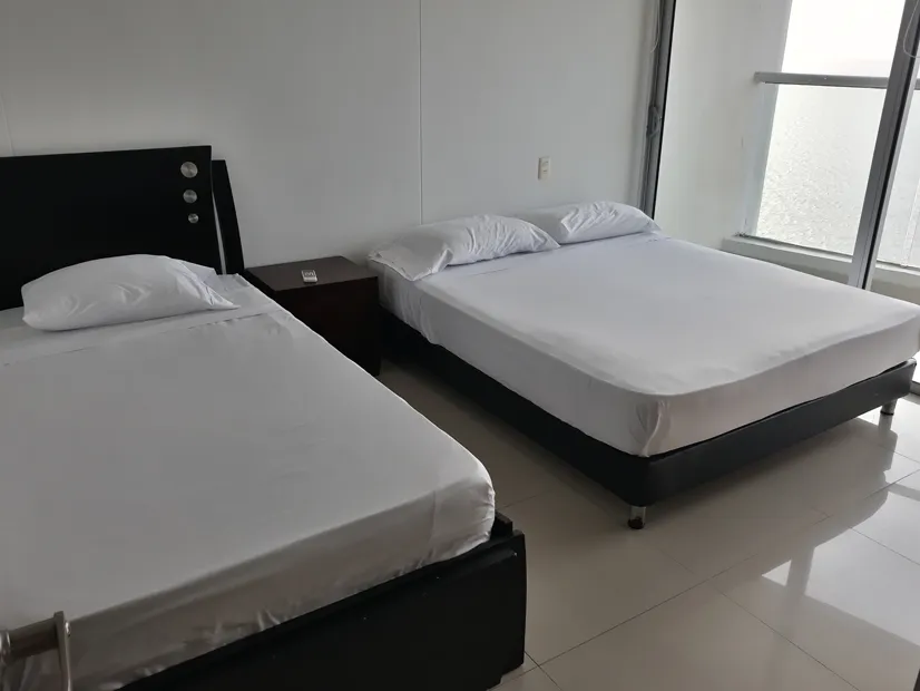 Alcoba auxiliar Apartamento 3102 edificio Palmetto eliptic