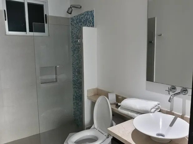 Baño principal Apartamento 3102 de Dos Edificio Palmetto eliptic