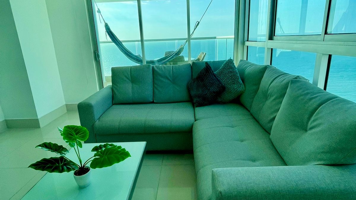 Sla del Apartametno 1001 del Edificio Palmetto Beach Cartagena Colombia