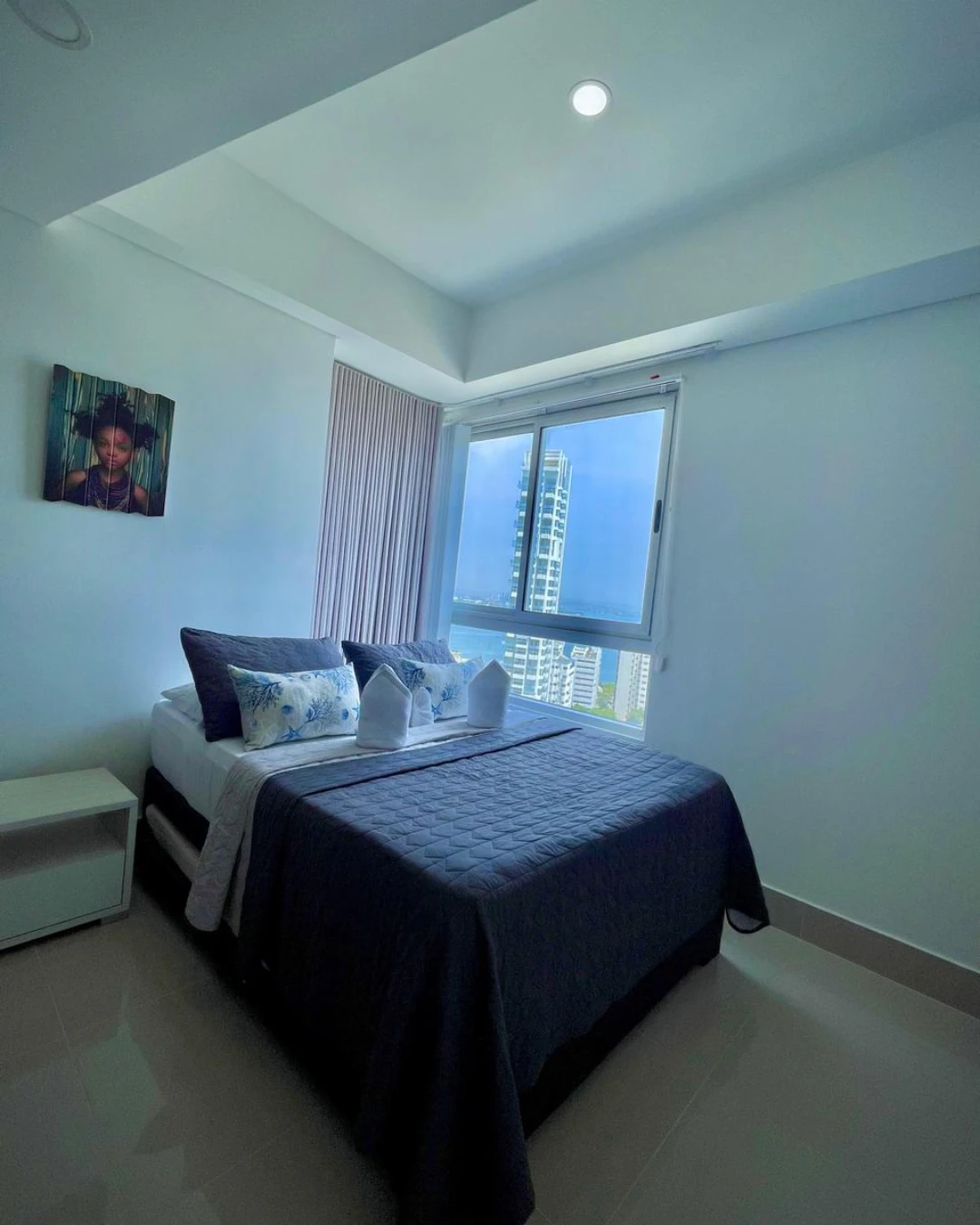 Alcoba Auxiliar del Apartamento 2205 Edificio Palmetto Eliptic