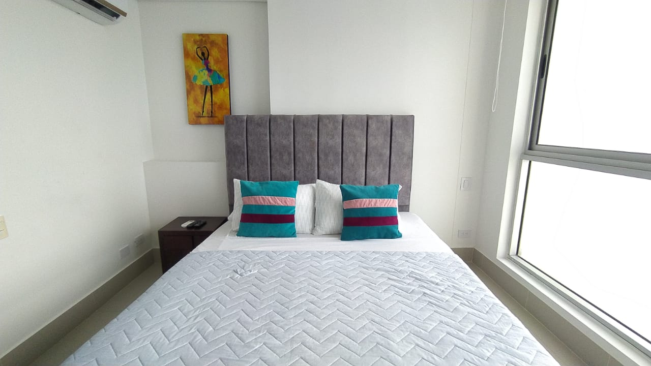 Alcoba principal palmetto eliptic 2 habitaciones amoblado