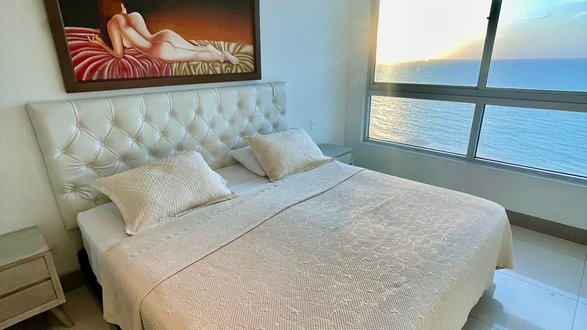 Alcoba principal apartamento dos alcobas palmetto Beach 2202