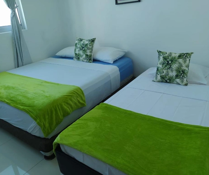 Alcoba Auxuliar Dos del apartamento vacacional 2801 Tres habitaciones Edificio Palmetto Beach