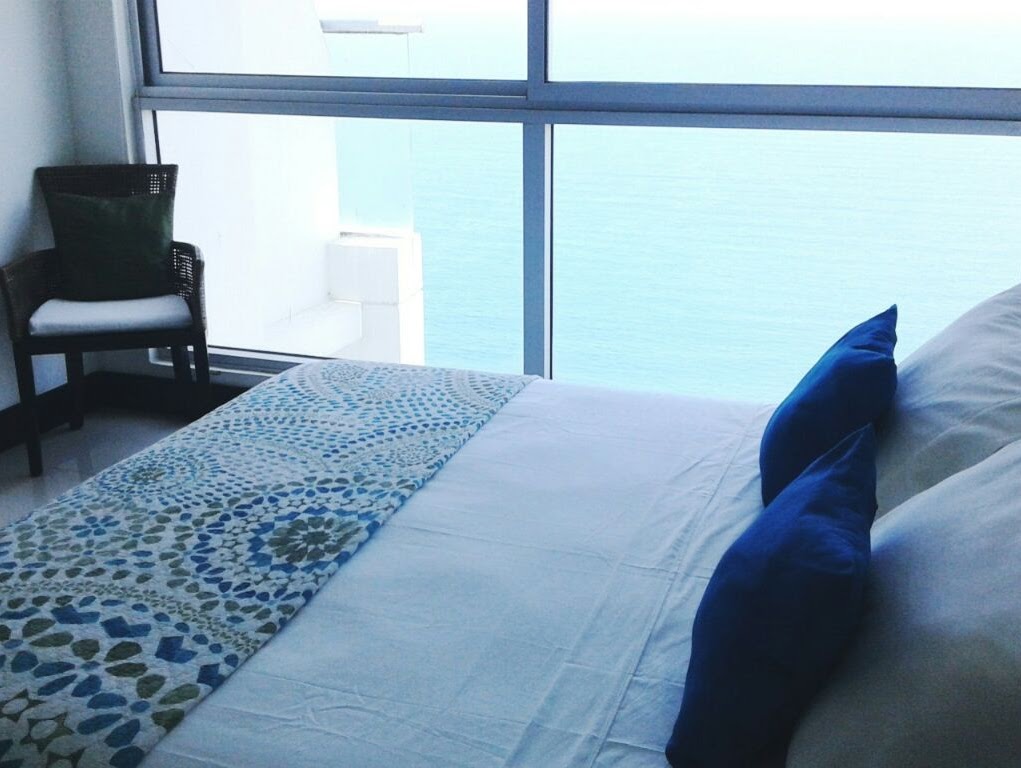 Alcoba principal apartamento vacacional 3602 Edificio Palmetto Eliptic