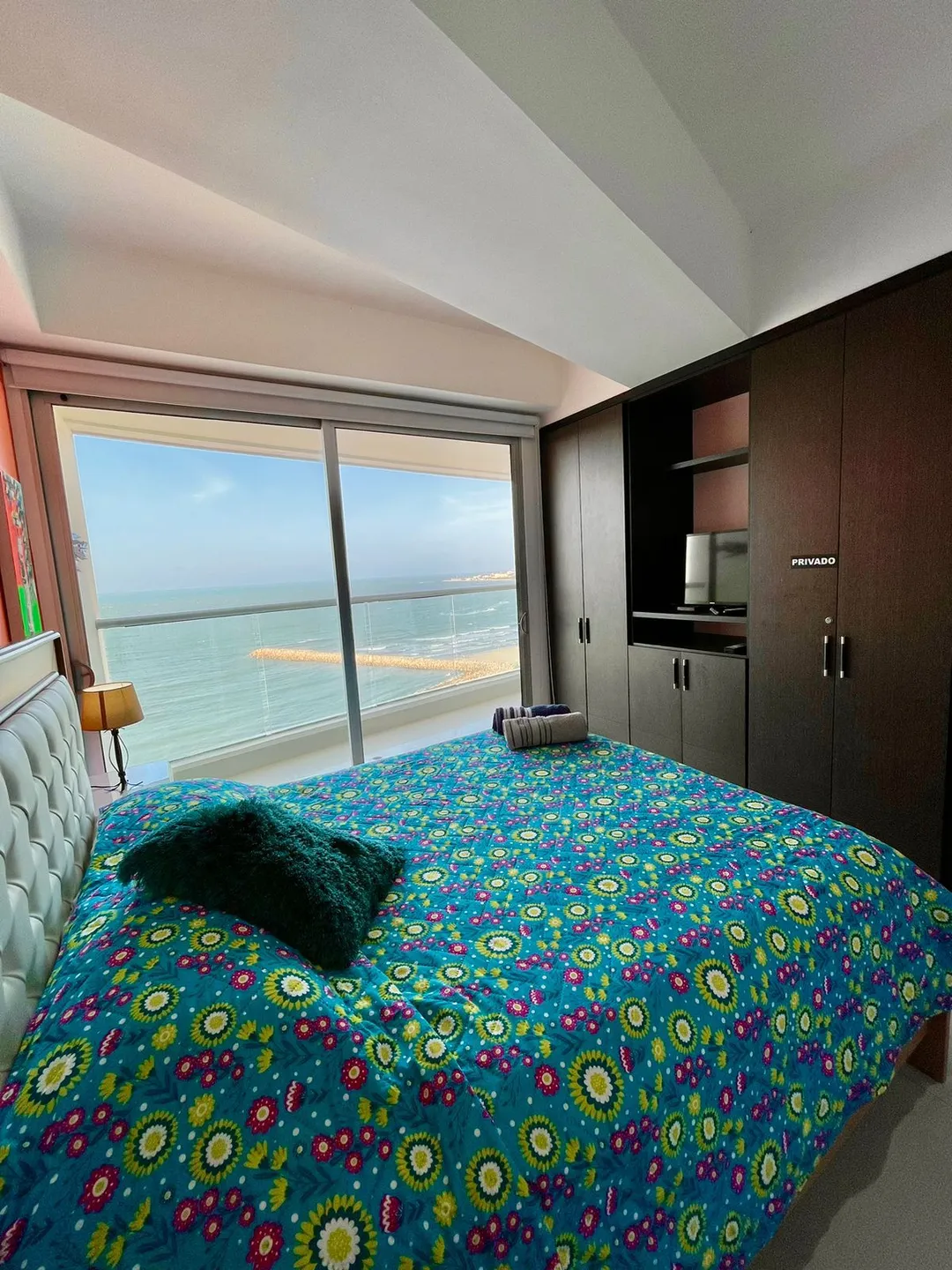 Alcoba Principal apartamentos amoblados Palmetto Eliptic Apartamento 1502