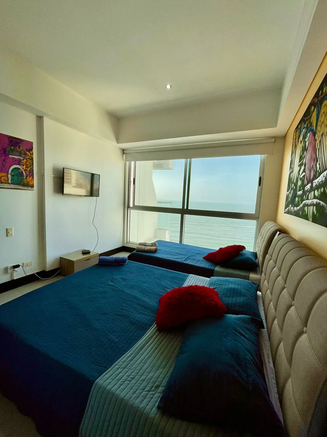 Alcoba Auxiliar del apartamento 1502 Edificio Palmetto Eliptic