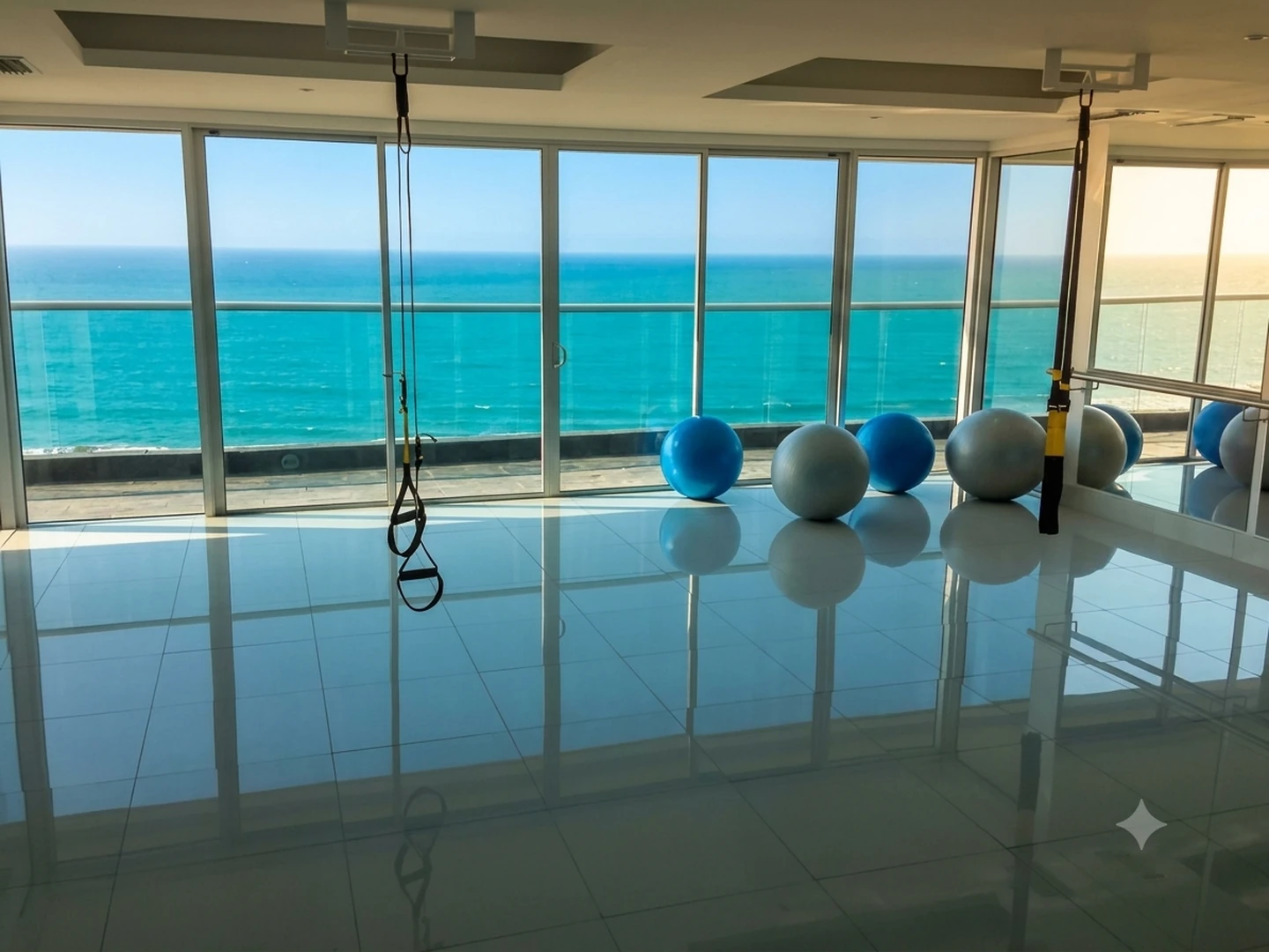 Area de Pilates Edificio Palmetto Beach