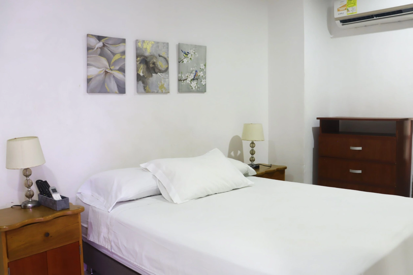 Alcoba Principal Fabuloso 802AM apartamento familiar Cartagena Escape Plaza