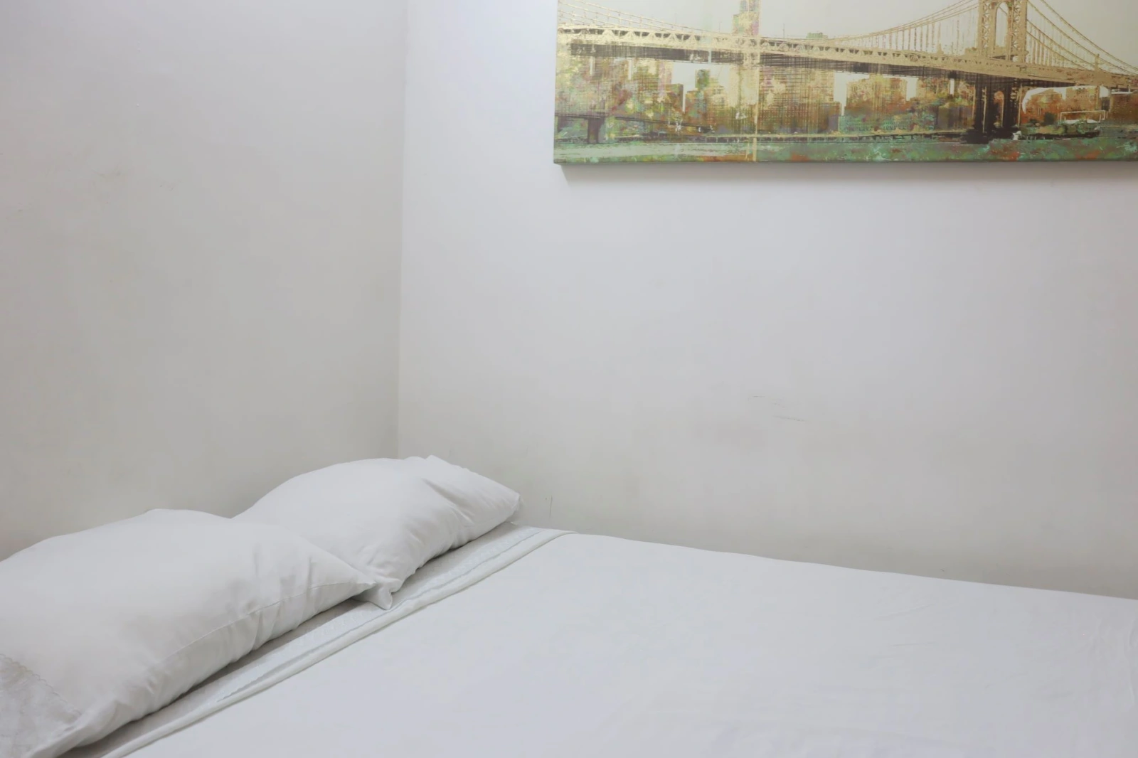 Alcoba auxiliar Con cama doble mas sofacama del apartamento 802 AM edificio Cartagena escape plaza.