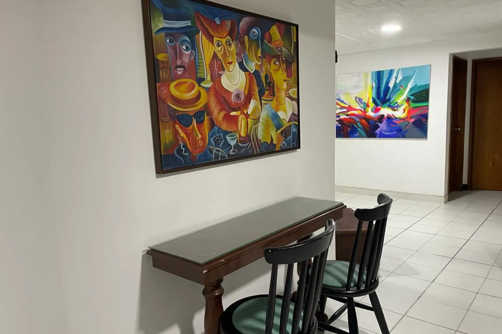 Ingreso al Apartamento 2 Alcobas Cartagena Escape Plaza 1301AT
