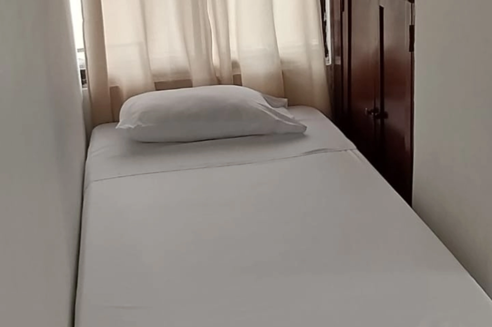 Cama de apoyo en la alcoba auxiliar del Apartamento Moderno en Cartagena Escape Plaza 401AM en Bocagrande