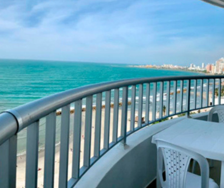 El mejor apartamento Vacacional en Palmetto Cartagena para un descanso frente al caribe