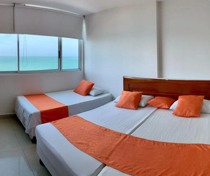 Habitación Auxiliar del apartamento vacacional 1003 Andrea para un verdadero descanso frente al caribe