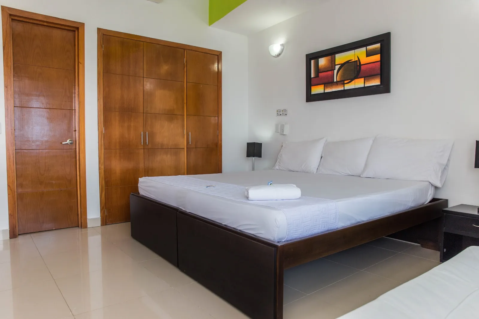 Habitación principal del Apartamento 1801 tu mejor estancia Poseidón del Caribe en el barrio El Laguito
