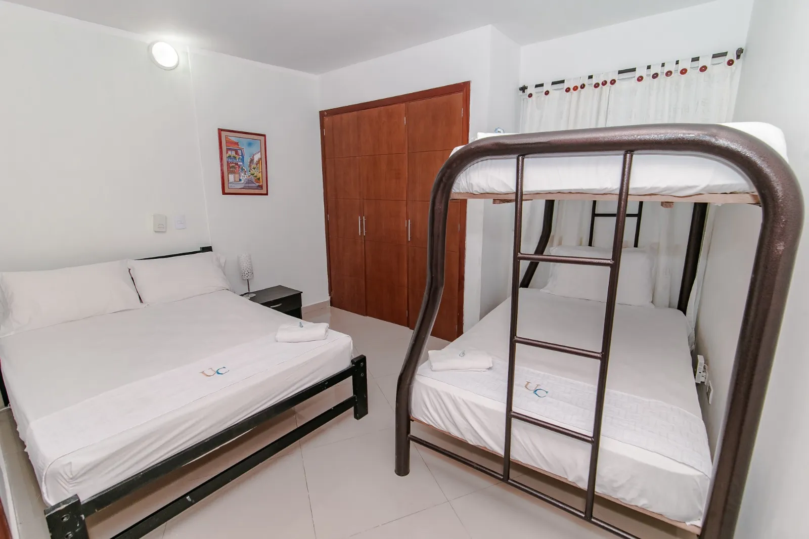 Habitación auxiliar Reserva Poseidón del Caribe Apartamento 2003 Dos Alcobas El Laguito Cartagena