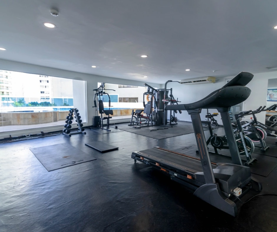 Gimnasio del Edificio Poseidón del Caribe, Sector El Laguito