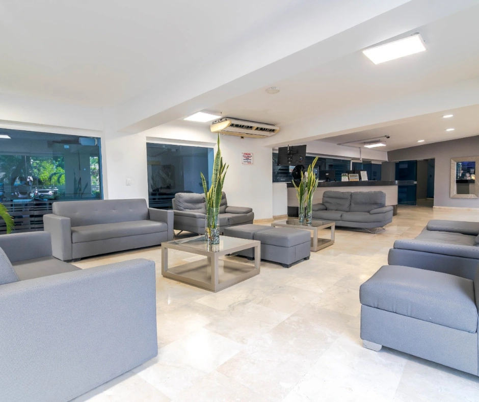 Sala de descanso del Edificio Poseidón del Caribe, Sector El Laguito